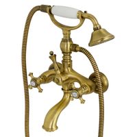 PRESTIGE См-ль д/ванны внешний, бронза 31594 — фото 1, Смеситель для ванны