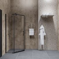 ДШ "Дека-Блэк", 90х90, пятиуг., (2 места) арт-Щ0000059783 — фото 8, Душевые уголки трапеция