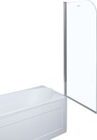 Шторка на ванну Aquanet SG-750, прозрачное стекло — фото 3, Шторы для ванной