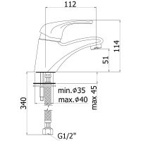 Набор смесителей Paffoni Nettuno Due 3 в 1 (сет 1) 00255119 — фото 3, Готовые комплекты для ванной комнаты