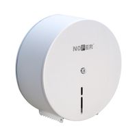 Диспенсер для туалетной бумаги круглый из стали белый 260*250*112 05001.W — фото 1, Аксессуары и оборудование для общественных мест