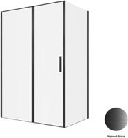 Душевой уголок Allen Brau Priority 140x90 3.31036.BBA + 3.31045.BBA черный браш 3.31036.BBA + 3.31045.BBA — фото 7, Прямоугольные душевые уголки