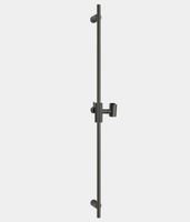 Штанга для душа, Gessi, Ingranaggio, длина штанги, мм-900, держатель ручного душа-есть, цвет-Black Metal Brushed PVD арт-63585.707 — фото 2, Штанги для душа