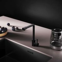 F85B05022 X-Joy S, смеситель для кухни с L-изливом, черный — фото 2, Смесители для кухни