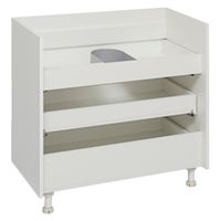 Тумба напольная с умывальником OLIVIA 80 /3 ящ/ AQUA DE MARCO 5080COLI/F/3 — фото 5, Тумбы с раковиной