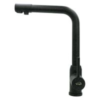 MILANO Смеситель д/кухни совмещенный с краном для питьевой воды, черный камень арт-32657 — фото 3, Смесители для кухни