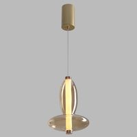 Светильник подвесной арт-QUASAR SP7W LED AMBER — фото 6, Подвесные светильники