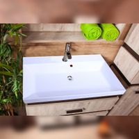 Комплект мебели для ванной Бриклаер , кантри/венге арт-ТЕХАС 100 — фото 7, Комплекты мебели для ванной