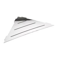 CYTRO Душевая полочка сталь полированная BEMETA арт-101302421 — фото 1, Полки для ванной и душа