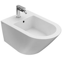 Биде GLOBO FORTY3 подвесное с одним отверстием цвет белый арт-FOS09BI — фото 1, Биде подвесные