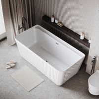 Ванна пристенная Grossman Cristal (150х75х58) цвет белый,1 место арт-GR-28021 — фото 5, Акриловые ванны