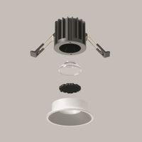 Товар: Встраиваемый светильник Technical DL058-7W3K-W - фото 6 Встраиваемый светильник Technical DL058-7W3K-W — фото 6, Точечные светильники