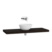 Stand Столешница подвесная 120 см темный вяз VITRA арт-66658 — фото 3, Столешницы под раковину