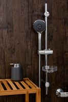 Душевой гарнитур Agger Wave хром арт-A032 — фото 6, Душевые гарнитуры на штанге