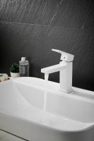 Смеситель для раковины BELZ , белый арт-B10658-8 — фото 4, Смесители для раковины