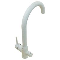 NAPOLI Смеситель д/кухни совмещенный с краном для питьевой воды, белый камень 32668 — фото 5, Смесители для кухни