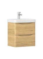 Тумба под раковину VELVEX Clay 500-0-2 (9595) навесная 370 — фото 1, Тумбы под раковину