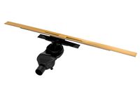 Желоб BERGES водосток SIMPEL 1000, золото глянец, S-сифон D50 H60 боковой арт-092113 — фото 14, Душевые лотки