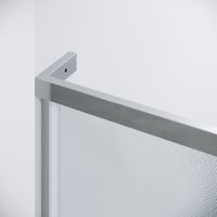 Душевое ограждение Grossman Pragma 100.K33.03.100.10.02-200.K33.03.100.10.02 (100х100х195) распашная(левая),хром,стекло шиншилла,2 места арт-120.K33.03.1010.10.02 — фото 9, Квадратные душевые уголки