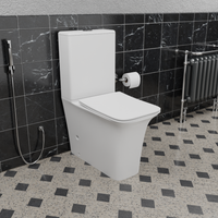 Унитаз напольный CeramaLux 1222A арт-1222-1A — фото 7, Напольные унитазы