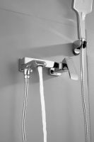 Смеситель для ванны с душем BELZ, хром арт-B60507 — фото 5, Смеситель для ванны