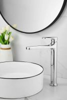 Смеситель для накладной раковины BELZ , хром арт-B11713 — фото 2, Смесители для раковины