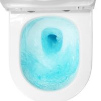 Унитаз подвесной Azario NOVE 360х530х365 безободковый, система смыва "Торнадо", быстросъемное сиденье микролифт арт-AZ-9312T — фото 8, Подвесные унитазы