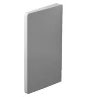 Перегородка для писсуара, Duravit, Starck 3, шгв 400*80*705, цвет-белый арт-8500000000 — фото 1, Комплектующие для туалета