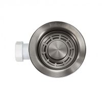 Арматура сливная Milacio MC.013.GM сталь воронённая — фото 2, Прочие комплектующие для слива и канализации