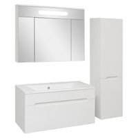 Тумба подвесная OLIVIA 100 /1 ящ/ AQUA DE MARCO 2100COLI/H — фото 5, Тумбы под раковину