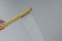 Товар: AQ2002BG ЕВРОПА ручной душ, шлиф. золото - фото 4 AQ2002BG ЕВРОПА ручной душ, шлиф. золото — фото 4, Лейки для душа