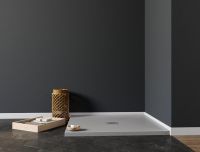 Душевой поддон Aquanet Pleasure 90х90 серый 00258874 — фото 6, Душевые поддоны