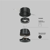 Встраиваемый светильник Technical DL057-10W4K-B — фото 6, Точечные светильники