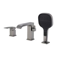 Смеситель на борт ванны Raglo , графит арт-R02.31.09 — фото 1, Смесители на борт ванны