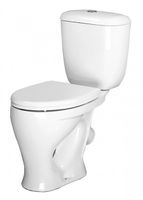 Унитаз-компакт "Воротынский"(комфорт)косой выпуск,с 2-режимн кнопочной арм. и сиденьем 1P4035S0000BF — фото 3, Напольные унитазы