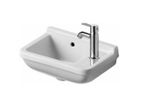 Раковина, Duravit, Starck 3, шгв 400*260*190, отверстия для смесителя-1 справа, цвет-белый арт-0751400000 — фото 1, Раковины встраиваемые сверху