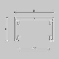 Шинопровод накладной Technical арт-TRX172-112B — фото 3, Шинопроводы