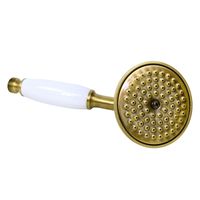 RICAMBI Ручной душ латунь, бел./бронза (ERMITAGE, DALLAS, OXFORD, REVIVAL, PRINCETON, PRINCETON+, A 32168 — фото 2, Лейки для душа