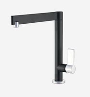 Смеситель для кухни Webert Spirit , черный/хром арт-SO920302564 — фото 1, Смесители для кухни