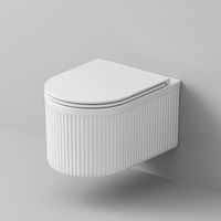 Унитаз подвесной Grossman (495*360*363) безободковый, белый с тонкой крышкой,микролифт,смыв торнадо,1 место арт-GR-4408SQ — фото 10, Подвесные унитазы