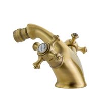 PRESTIGE См-ль д/биде, донный клапан "click-clack", бронза арт-31603 — фото 5, Смесители для биде