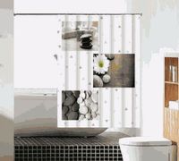 шторка д/в тканевая 180х180см "Чистота" MZ-95 — фото 1, Шторки на ванну