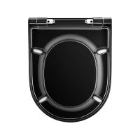 Сиденье BERGES Geo Black SO арт-015113 — фото 2, Сиденья для унитаза