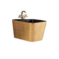 Товар: Подвесное биде Q-Line , цвет золото/черный арт-VB1-12G1B - фото 2 Подвесное биде Q-Line , цвет золото/черный арт-VB1-12G1B — фото 2, Биде подвесные