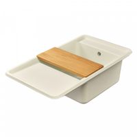 Мойка для кухни Беллис 78 780x510x250 мм, прямоуг., жемчуг 1A725032BS240 — фото 6, Кухонные мойки