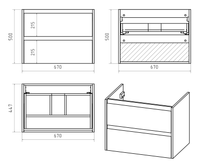Товар: Тумба под раковину арт-DAL-01070-074П - фото 6 Тумба под раковину арт-DAL-01070-074П — фото 6, Тумбы под раковину