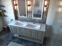 Раковина мебельная и на столешницу Pulsus 140 арт-4627173210379 — фото 3, Раковины встраиваемые сверху