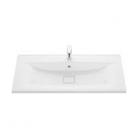 Раковина АЙРИС М 100, белая арт-1A73273KAG010 — фото 1, Раковины встраиваемые сверху