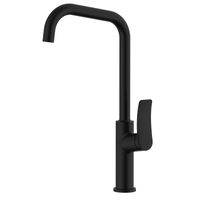 Смеситель для кухонной мойки Azario ABILITY высокий излив, керамический картридж, черный матовый арт-AZ-VQR568073PA — фото 2, Смесители для кухни