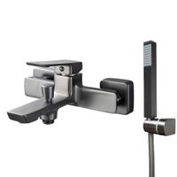 Смеситель для ванны Maretti Torino-GR TR22RF323, графит — фото 1, Смеситель для ванны